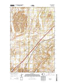 2014 Map of Tyler, 2014 Print