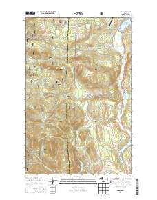 2014 Map of Uncas, 2014 Print