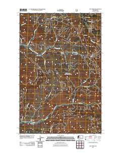 2011 Map of Van Creek, 2011 Print