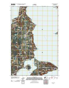 2011 Map of Vashon, 2011 Print