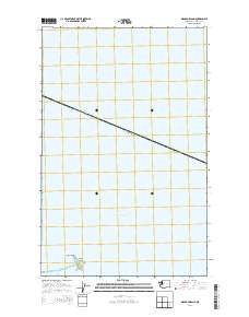 2014 Map of Waadah Island, 2014 Print