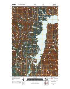 2011 Map of Welker Peak, 2011 Print