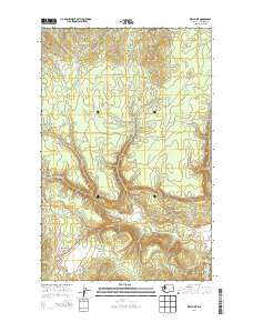 2014 Map of Wellpinit, 2014 Print