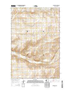 2014 Map of Wheeler NE, 2014 Print