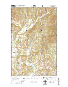 2014 Map of White Mud Lake, 2014 Print
