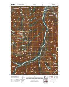 2011 Map of White River Park, 2011 Print