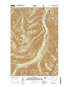 2014 Map of White River Park, 2014 Print