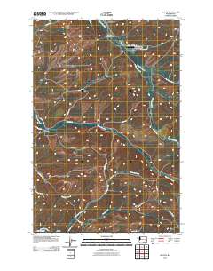 2011 Map of Wilcox, 2011 Print