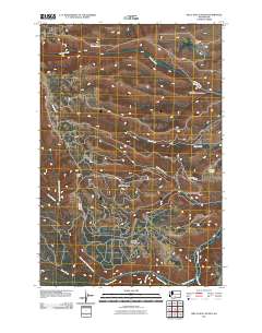 2011 Map of Willy Dick Canyon, 2011 Print