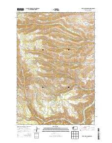 2014 Map of Willy Dick Canyon, 2014 Print
