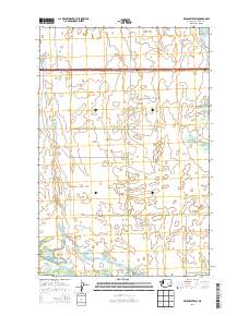 2014 Map of Winchester SW, 2014 Print