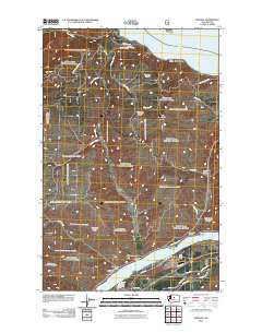 2011 Map of Winesap, 2011 Print