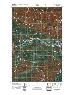 2011 Map of Winfield Creek, 2011 Print
