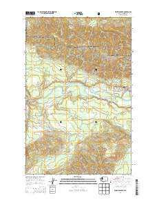 2014 Map of Winfield Creek, 2014 Print