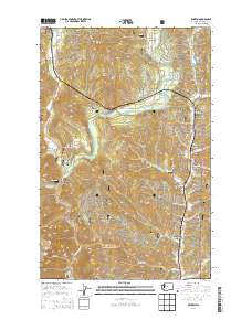 2014 Map of Winton, 2014 Print
