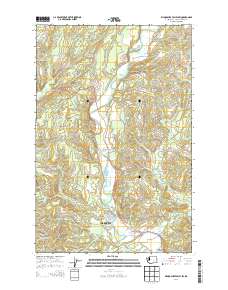 2014 Map of Wynoochee Valley SW, 2014 Print