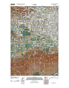 2011 Map of Yakima West, 2011 Print