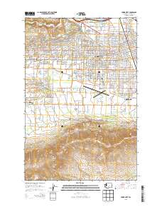 2013 Map of Yakima West, 2013 Print