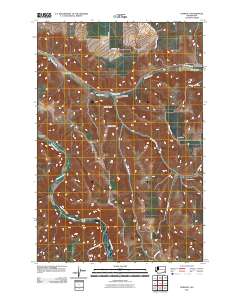 2011 Map of Zumwalt, 2011 Print