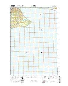 2015 Map of Amnicon Point, 2015 Print