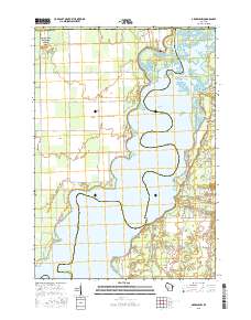2015 Map of Arkdale NW, 2015 Print