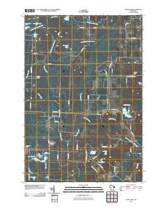 2010 Map of Athelstane, 2010 Print