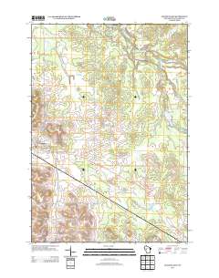 2013 Map of Augusta East, 2013 Print