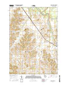 2015 Map of Augusta West, 2015 Print