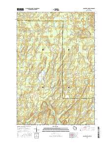 2015 Map of Augustine Lake, 2015 Print