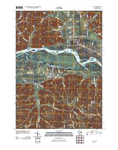 2010 Map of Avoca, 2010 Print