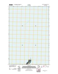 2011 Map of Bark Bay OE N, 2011 Print