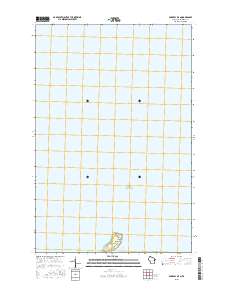 2015 Map of Bark Bay OE N, 2015 Print