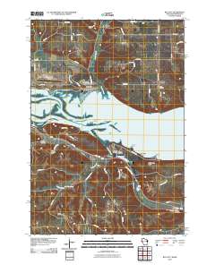 2010 Map of Bay City, 2010 Print