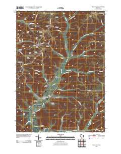 2010 Map of Bear Valley, 2010 Print