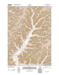 2013 Map of Bear Valley, 2013 Print