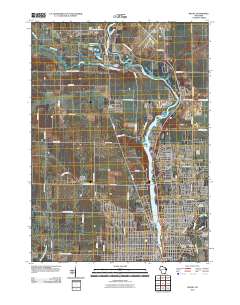 2010 Map of Beloit, 2010 Print