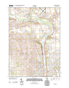 2013 Map of Beloit, 2013 Print
