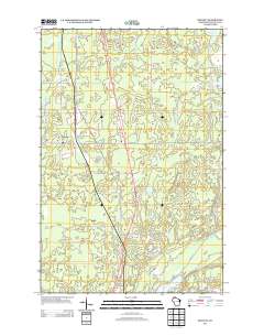 2013 Map of Bennett, 2013 Print