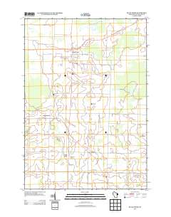 2013 Map of Black Creek, 2013 Print
