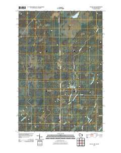2010 Map of Black Lake, 2010 Print