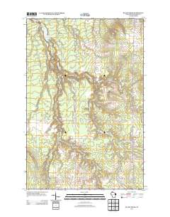2013 Map of Blaine Creek, 2013 Print