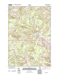 2013 Map of Bowler, 2013 Print