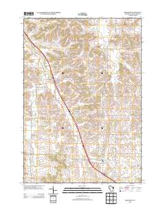 2013 Map of Brackett, 2013 Print