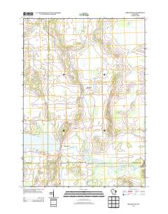2013 Map of Briggsville, 2013 Print