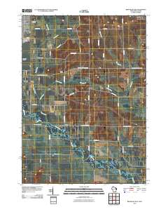 2010 Map of Brodhead East, 2010 Print