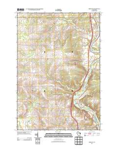 2013 Map of Brokaw, 2013 Print