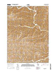 2016 Map of Calamine, 2016 Print