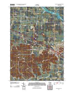 2010 Map of Camp Douglas, 2010 Print