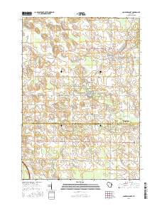 2015 Map of Campbellsport, 2015 Print