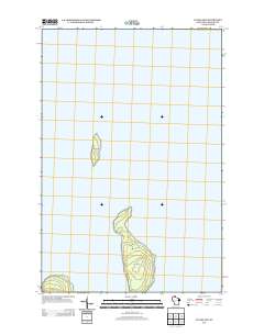 2013 Map of Cat Island, 2013 Print